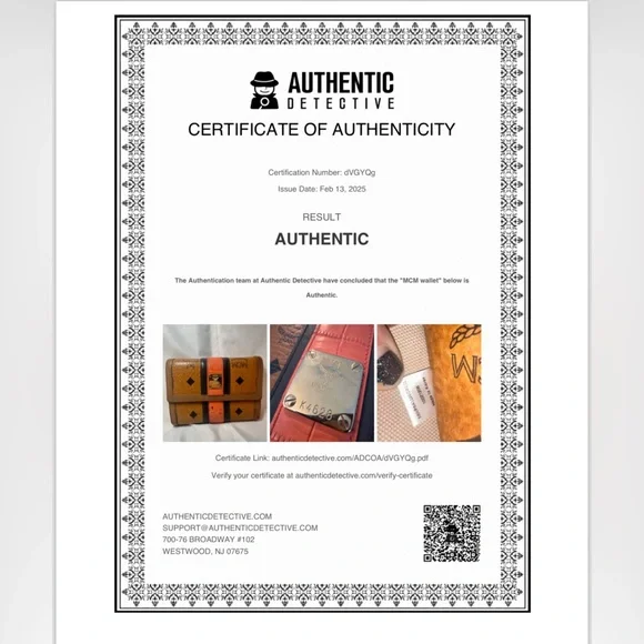 MCM Tote & Wallet Set - Picture 13 of 15